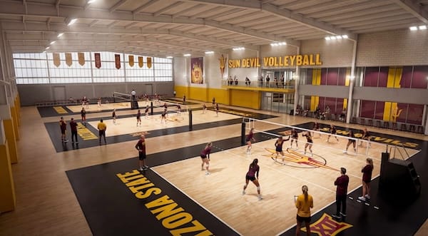Interior arena