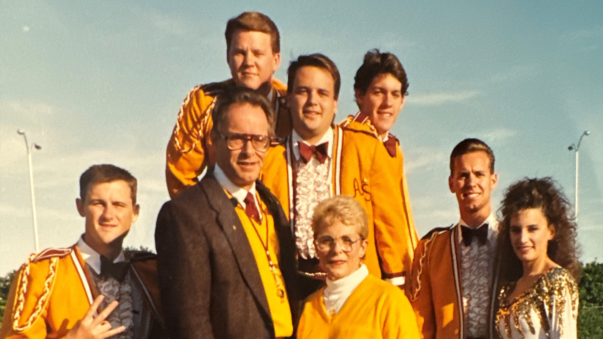 Ed Zubow (top) with Coach Fleming