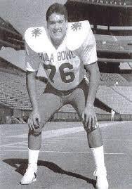 Jim Warne on the field