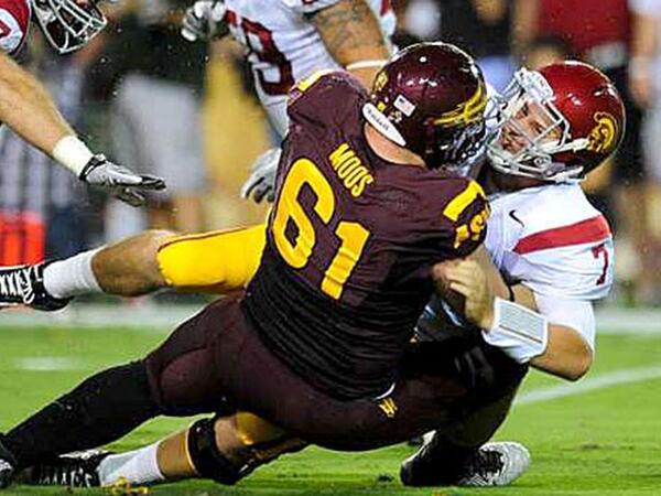 Bo Moos ASU football.